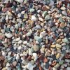 Mixed pebble stone